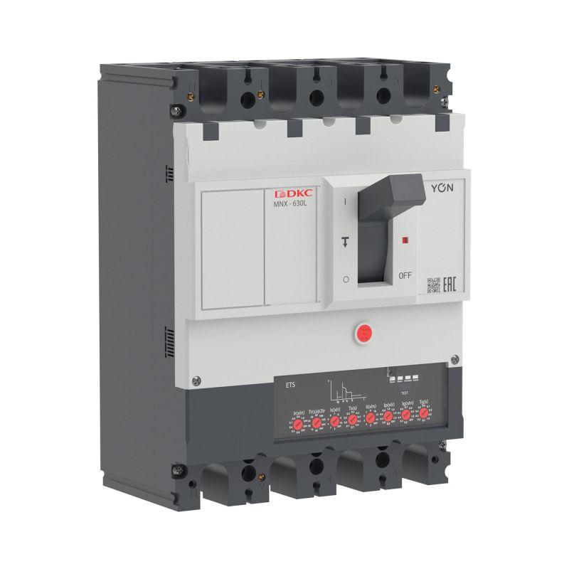 выключатель автоматический 4p 630а 70ка pro mnx630l при ac415v расцепитель ets yon mnx630l4pets0630 от BTSprom.by
