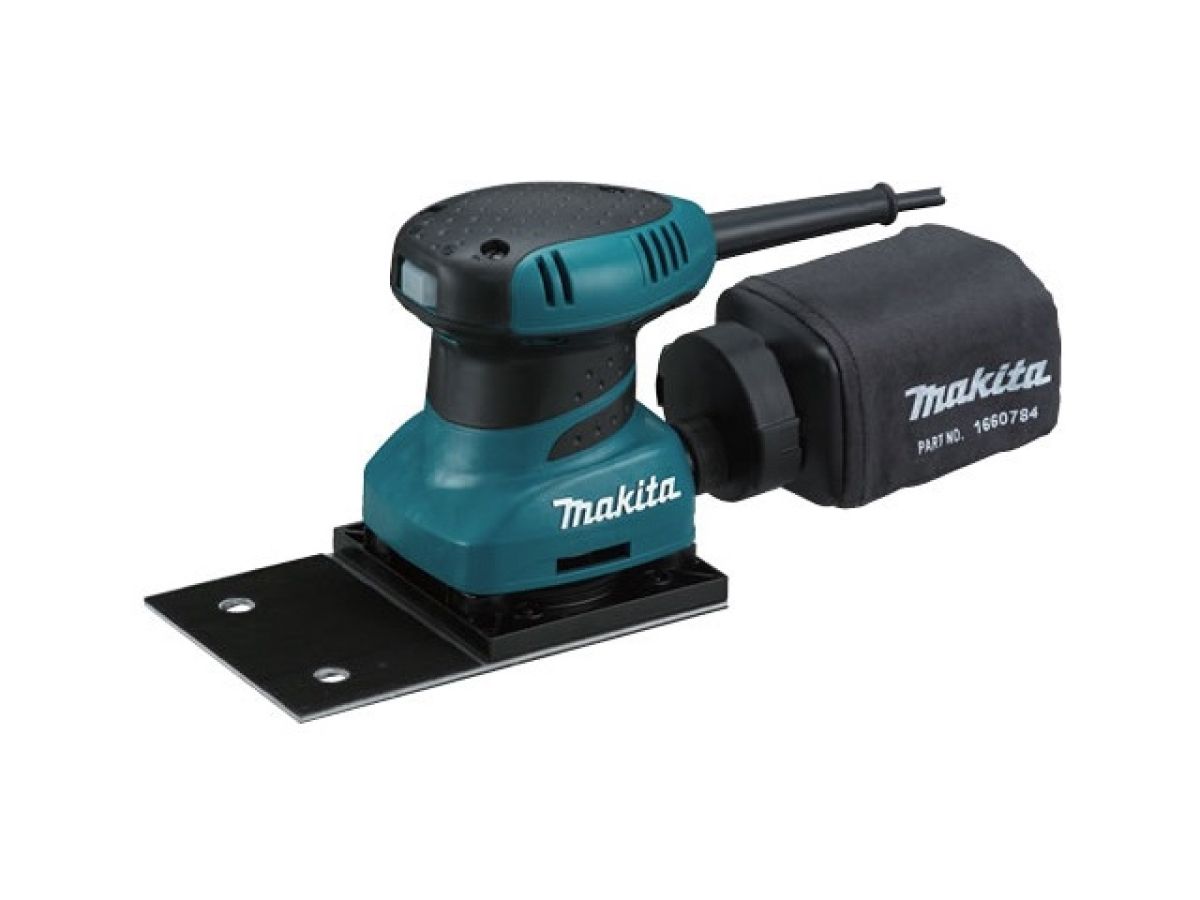 виброшлифмашина makita bo 4566 в кор. (200 вт, шлифпластина 100 х 164 мм, 14000 об/мин) bo4566 от BTSprom.by