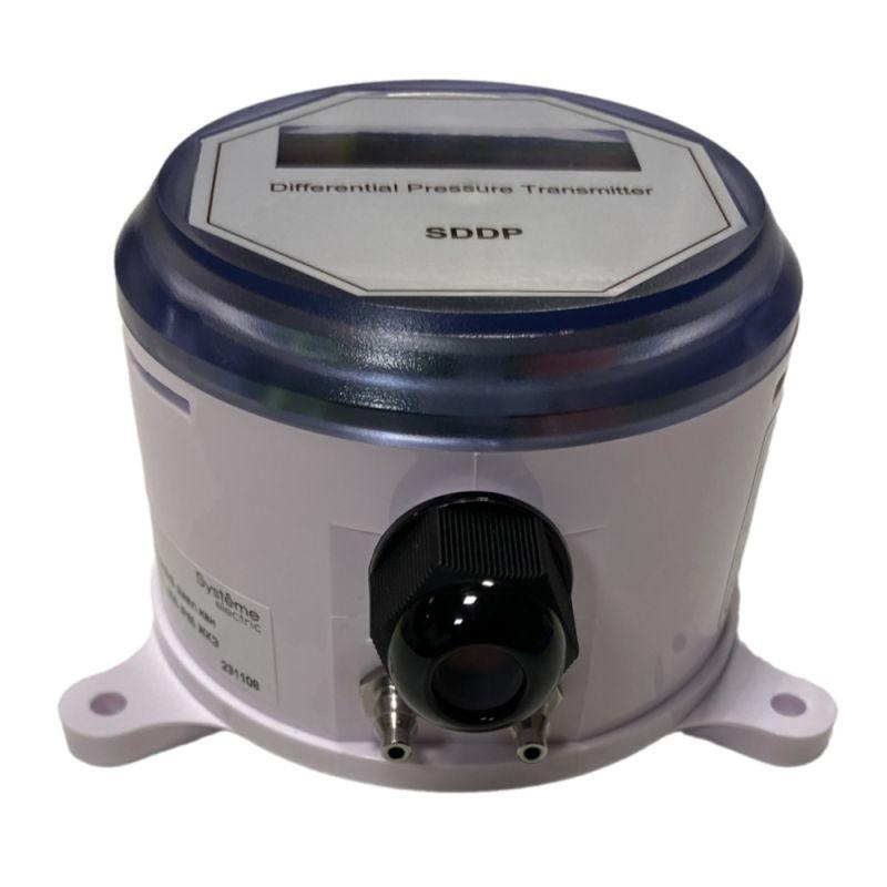  Датчик дифференциального давления канальный 0-1000Па 4-20мА ЖКЭ 24В SE SDDP10CD фото в каталоге от BTSprom.by