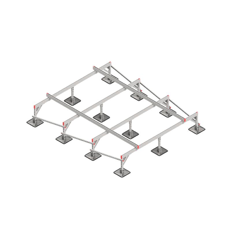 конструкция опорная для установки оборудования technoraptor steelfoot 2500х3000 тип 2 hd км tr0347 от BTSprom.by