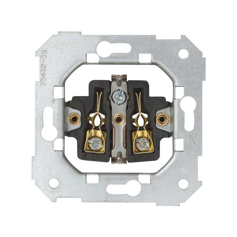 розетка 1-м сп simon 82 16а 250в 2p с заземл. винтов. клеммы механизм simon 75432-39 от BTSprom.by