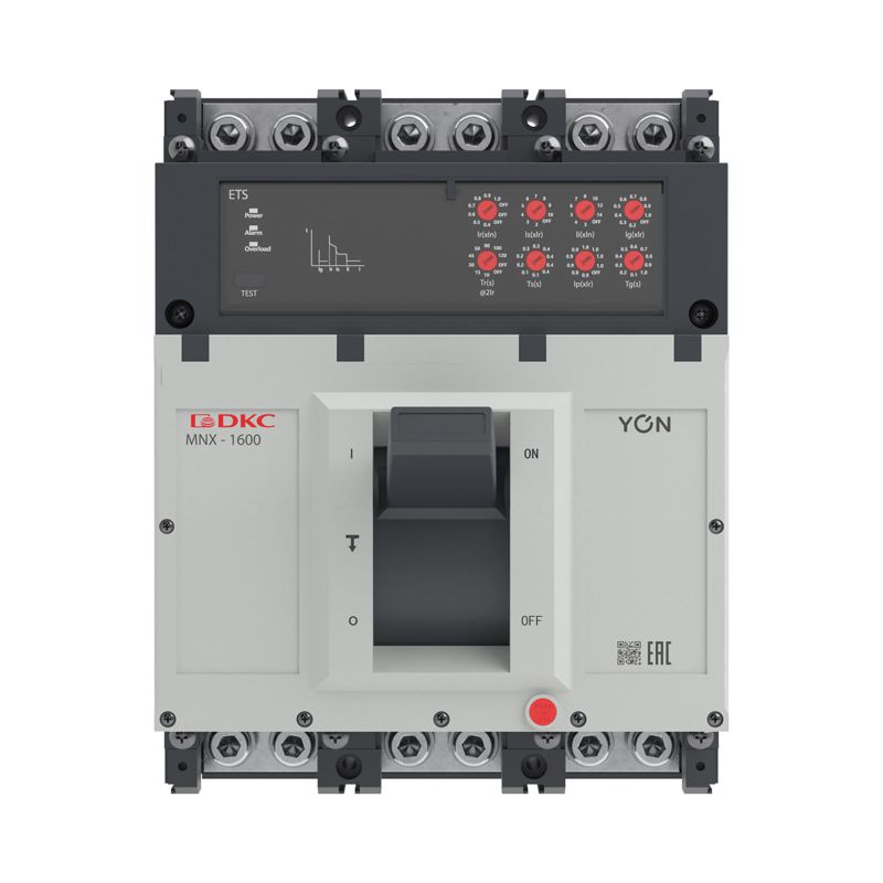  Выключатель автоматический 3P 800А 100кА pro MNX1600H при AC415V расцепитель ETS YON MNX1600H3PETS0800 фото в каталоге от BTSprom.by