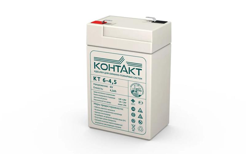 аккумулятор опс 6в 4.5а.ч кт 6-4.5 контакт от BTSprom.by