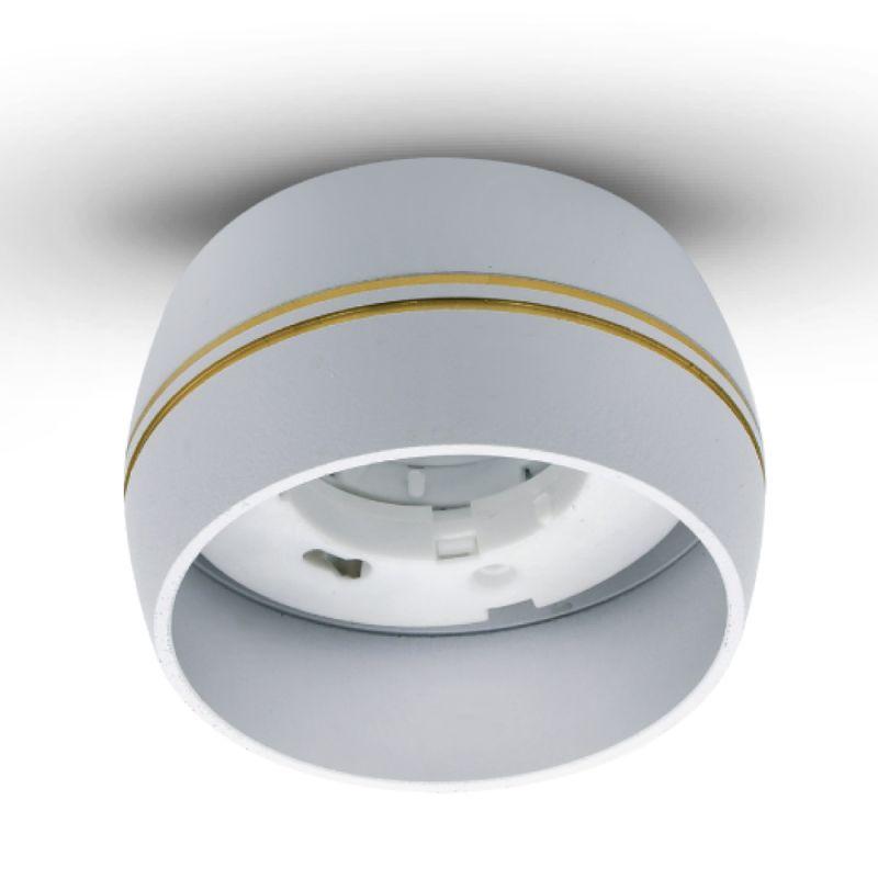 светильник встраиваемый ip20 металлический под лампу gx53 lgx53-03 c01 бел. camelion 15397 от BTSprom.by