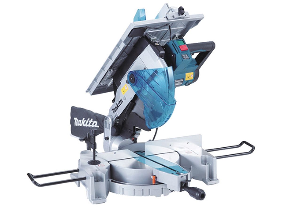 торцовочная пила комбинированная makita lh 1201 fl в кор. (1650 вт, 305х30.0 мм, глуб. до 95 мм, шир. до 155 мм, лазер, подсветка) lh1201fl от BTSprom.by