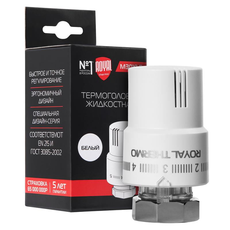 термоголовка жидкостная м30х1.5 бел. royal thermo нс-1488974 от BTSprom.by