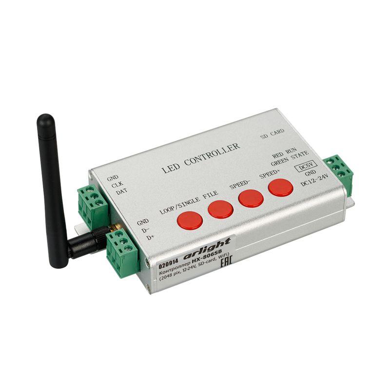 контроллер hx-806sb (2048 pix 12-24в sd-card wifi) arlight 020914 от BTSprom.by