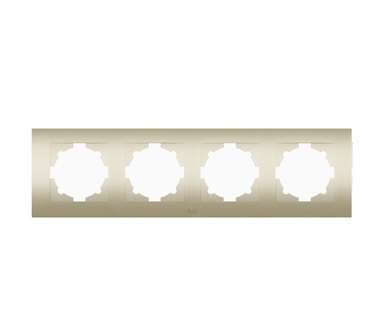 рамка 4-м cosmo титаниум abb 612-011400-228 от BTSprom.by