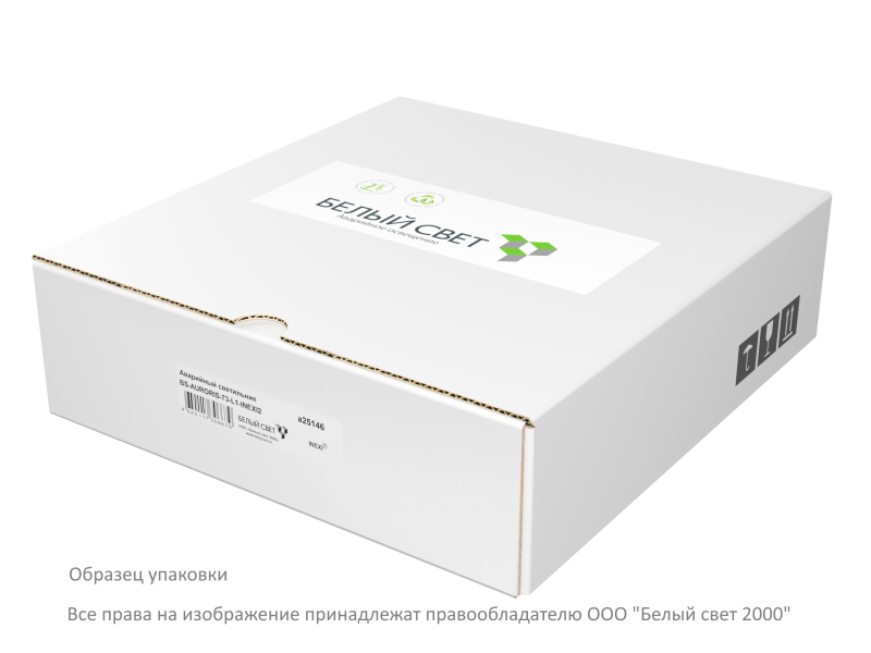  Светильник аварийный BS-AURORIS-10-L1-ELON Белый свет a28971 фото в каталоге от BTSprom.by