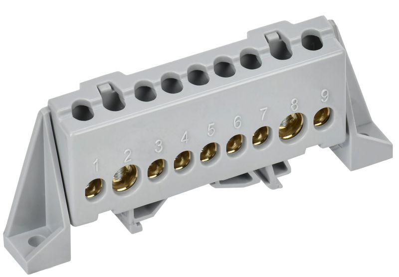 шина l "фаза" в комб. изол. "стойка" 8х12-9-ср tekfor iek tf-nn20-09-dp-k03 от BTSprom.by