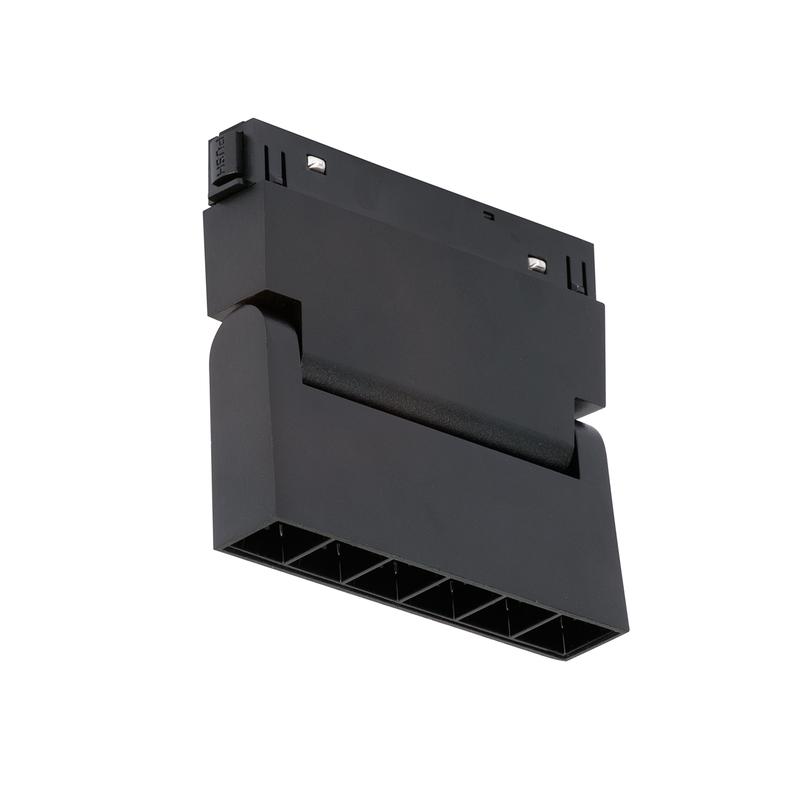 светильник светодиодный трековый поворотный магнитный 10вт 48в 4000к 60град. черн. vitaluce vt0200040-01 от BTSprom.by