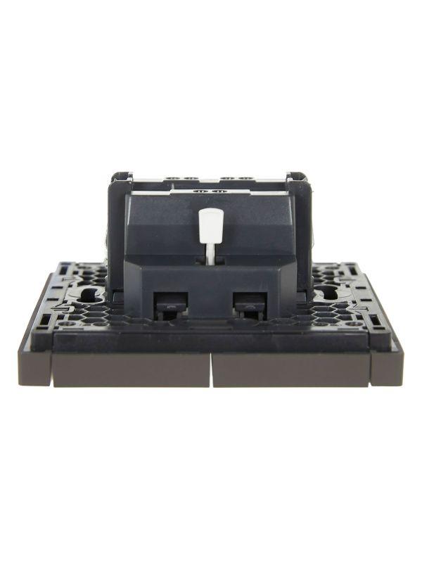  Выключатель 2-кл. СП FORTE&PIANO 10А FP305 сер. IEK FP-V20-0-10-1-K03 фото в каталоге от BTSprom.by