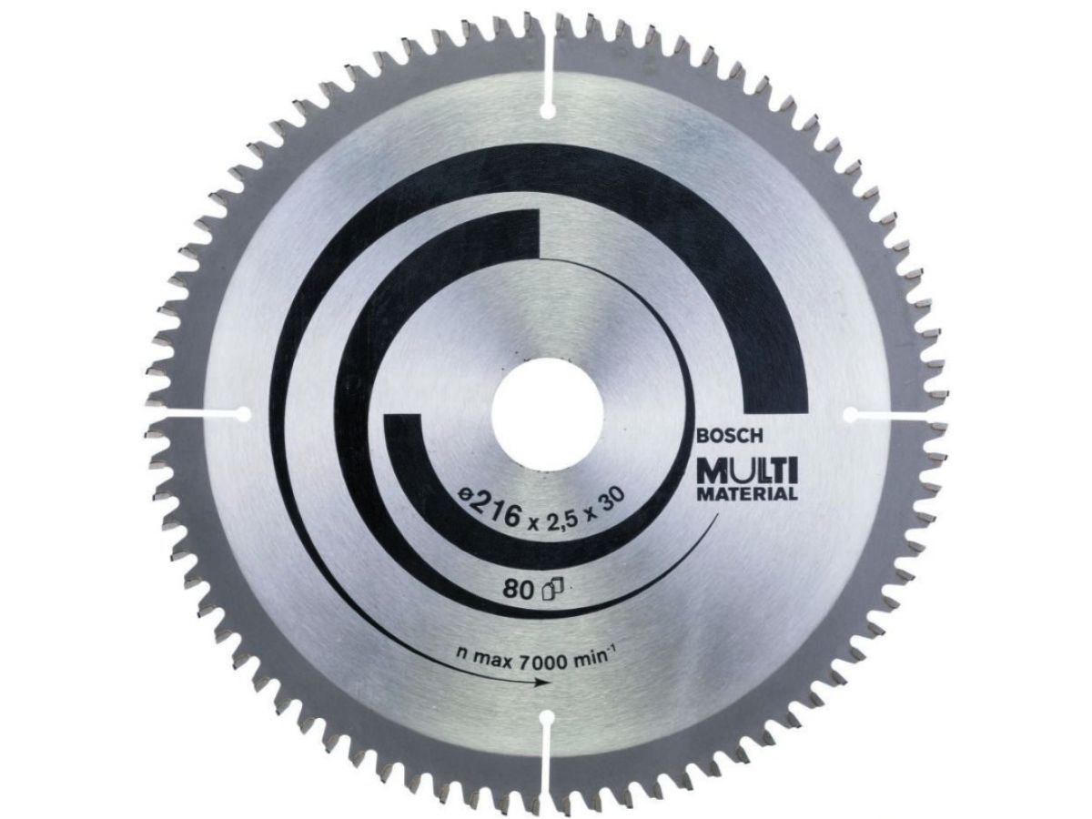 диск 216х30х2,5 80 зубов multimaterial (bosch) 2608640447 от BTSprom.by