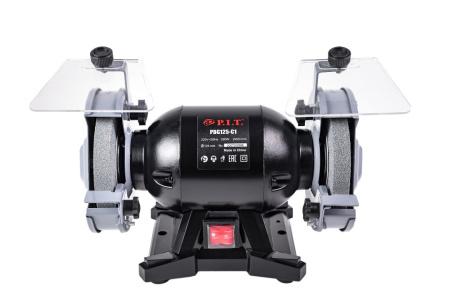 станок точильный электрический pbg125-c1 мастер (200вт 2950об/мин 125х12.7х16мм пылезащита) p.i.t. pbg125-c1 от BTSprom.by