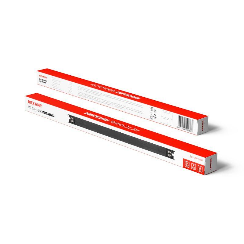  Источник питания (драйвер) 24В 36Вт IP20 с разъемами под винт ультратонкий Rexant 200-1036 фото в каталоге от BTSprom.by