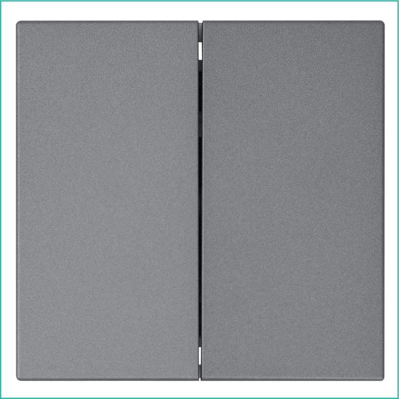 выключатель 2-кл. сп fd 10а ip20 с накладкой механизм никель jasmart fd3023ni от BTSprom.by