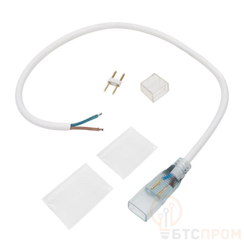 Коннектор с проводом для одностороннего неона 8х16мм Neon-Night 134-050 фото в каталоге от BTSprom.by  Коннектор с проводом для одностороннего неона 8х16мм Neon-Night 134-050 фото в каталоге от BTSprom.by