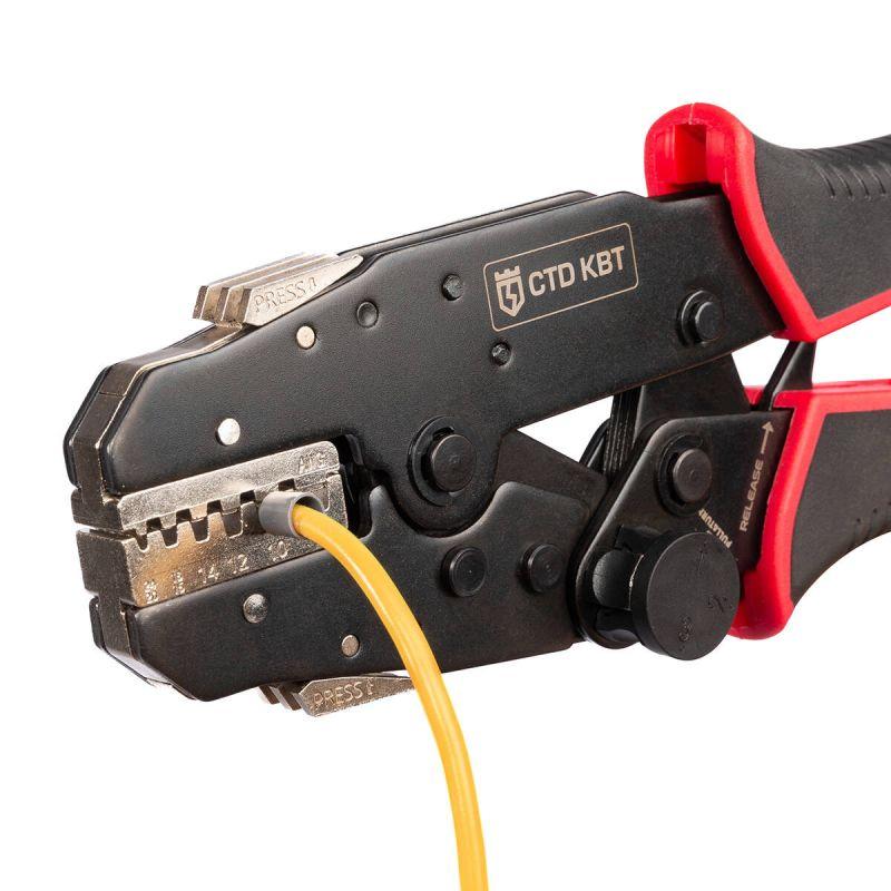  Пресс-клещи с набором матриц CTD+5 серия QUICK PRO КВТ 101859 фото в каталоге от BTSprom.by