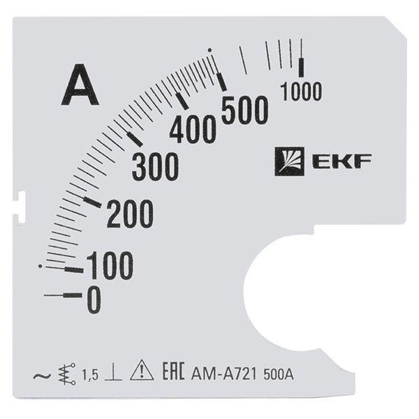 шкала сменная для a721 500/5а-1.5 proxima ekf s-a721-500 от BTSprom.by