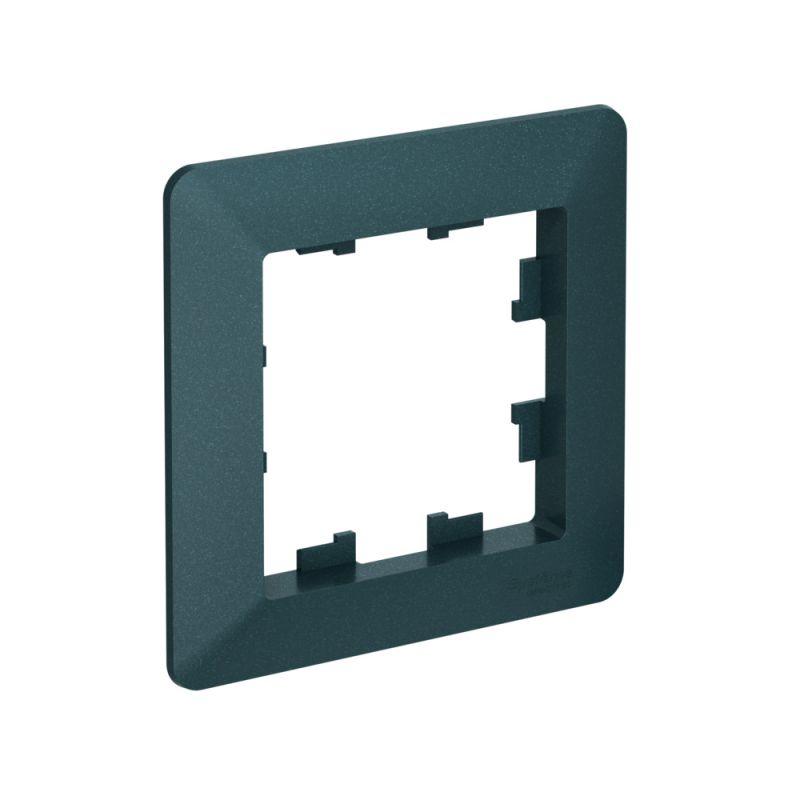 рамка 1-м atlasdesign air изумруд/дым. черн. se atn220801 от BTSprom.by