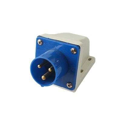 вилка стационарная для наружной установки ppc 523 2р+ре 32а 220в ip44 pro jazzway 5072879 от BTSprom.by