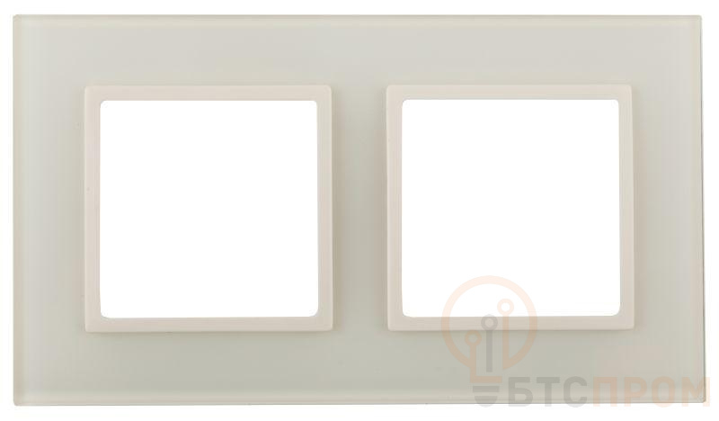 Рамка 2-м 14-5102-02 стекло Elegance сл. кость+сл. кость ЭРА Б0034489 фото в каталоге от BTSprom.by  Рамка 2-м 14-5102-02 стекло Elegance сл. кость+сл. кость ЭРА Б0034489 фото в каталоге от BTSprom.by