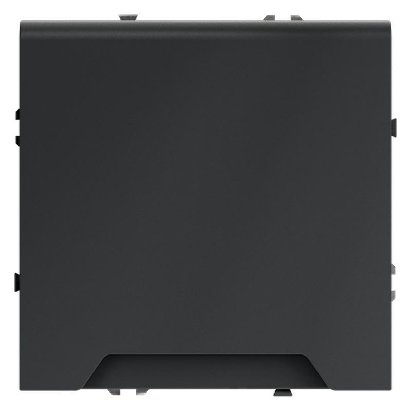 розетка 1-м сп s70 16а с заземл. защ. шторки + крышка механизм графит voltum vls040307 от BTSprom.by