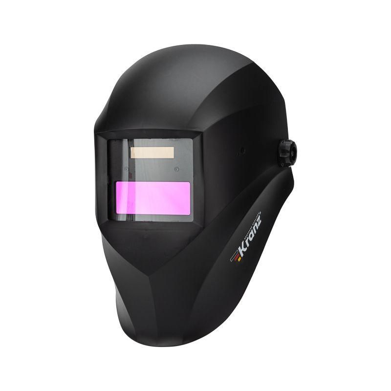 маска сварщика "хамелеон" асф 100 с автомат. светофильтром kranz kr-16-0795 от BTSprom.by