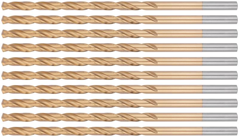  Сверло HSS по металлу удлиненные титановое покрытие 5.0х132мм (уп.10шт) FIT 34250 фото в каталоге от BTSprom.by