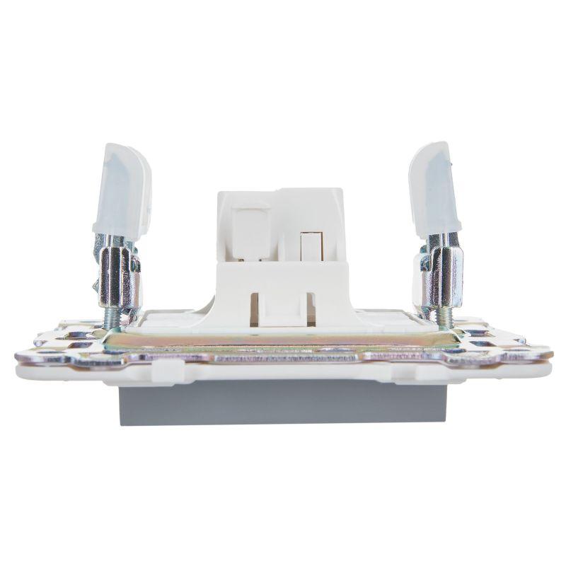  Выключатель кнопочный 1-кл. SKANDY 10А SK-V14Gr сер. IEK SK-V17-0-10-K03 фото в каталоге от BTSprom.by