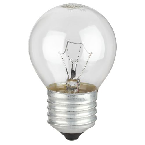 Лампа накаливания P45 40Вт шар прозрачная E27/E27 230В Эра Б0066568 фото в каталоге от BTSprom.by