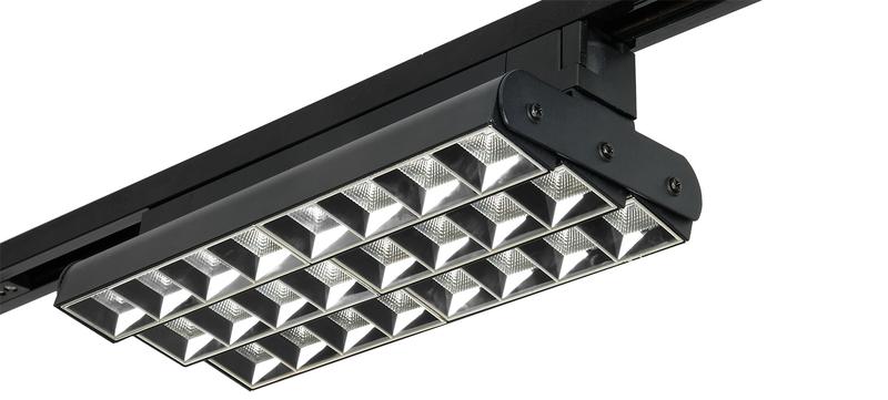 светильник светодиодный трековый ptr 2260r 3s 60вт 4000к ip40 60град. 280мм bl черн. pro+ jazzway 5039513 от BTSprom.by
