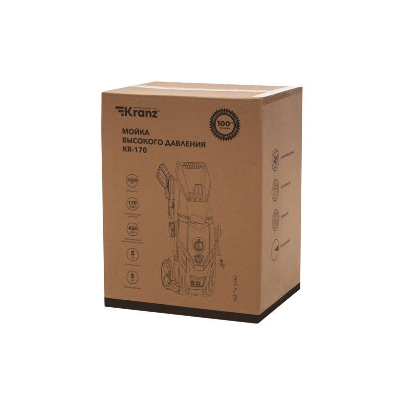  Мойка высокого давления KR-170 Kranz KR-16-1262 фото в каталоге от BTSprom.by