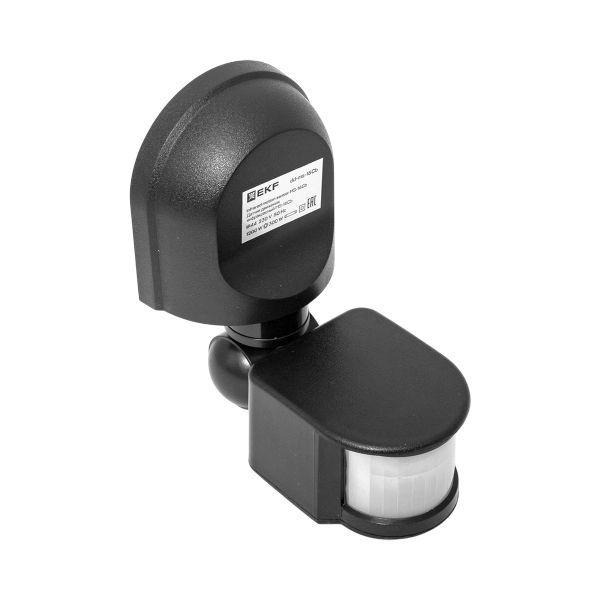  Датчик движения (ИК) MS-16Cb настен. 1200Вт 180гр. до 12м IP44 черн. PROxima EKF dd-ms-16Cb фото в каталоге от BTSprom.by