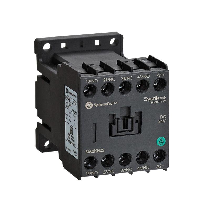 реле промежуточное ma3k 2но+2нз dc 24в se ma3kn22bd от BTSprom.by