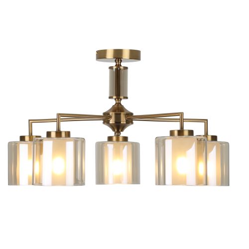  Люстра Adelina 3166-305 5хЕ14 40Вт модерн Rivoli Б0062136 фото в каталоге от BTSprom.by