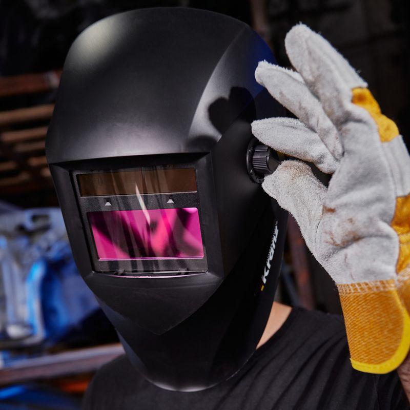  Маска сварщика "Хамелеон" АСФ 777 с автомат. светофильтром Kranz KR-16-0797 фото в каталоге от BTSprom.by