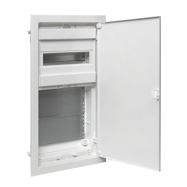 щит комбинированный встраив. nova 1 din-рейка + 2 монтаж. платы 3 габарит ip41 с пластик. дверью ekf nv-cb-pd-1+2 от BTSprom.by