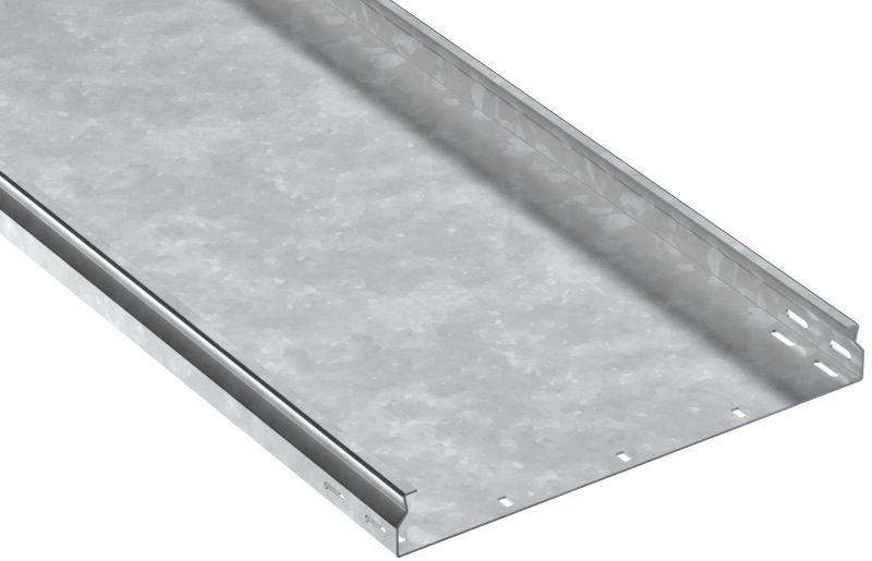 Лоток листовой неперфорир. 50х400 L2500 сталь 1.5мм HDZ ESCA 7 IEK CLN10-050-400-150-D25-HDZ от BTSprom.by