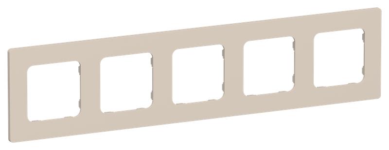 рамка 5-м сп flite ру-5-к-флл льняной iek fi-m52-32-20-k88 от BTSprom.by
