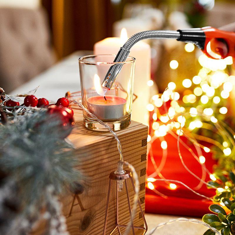  Пьезозажигалка газовая СК-302W бытовая с классическим пламенем многоразовая с гибким стержнем оранж. СОКОЛ 61-0963 фото в каталоге от BTSprom.by