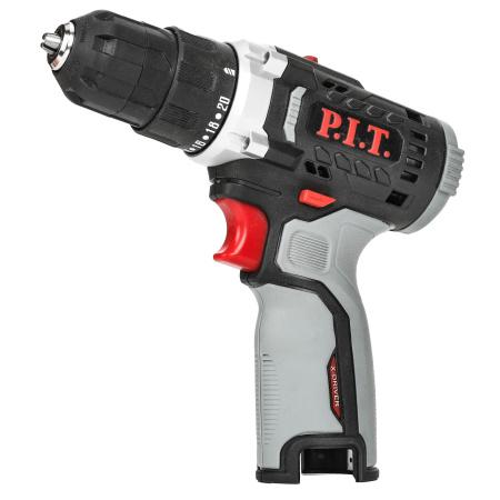 дрель аккумуляторная pbm12k-10a х-driver solo (12в 22нм 10мм 2ск 0-350/1350об/мин коробка) p.i.t. pbm12k-10a от BTSprom.by