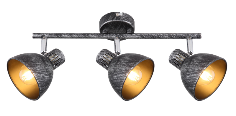 светильник настенно-потолочный спот eho 7031-703 3хe14 40вт поворотный rivoli б0047130 от BTSprom.by