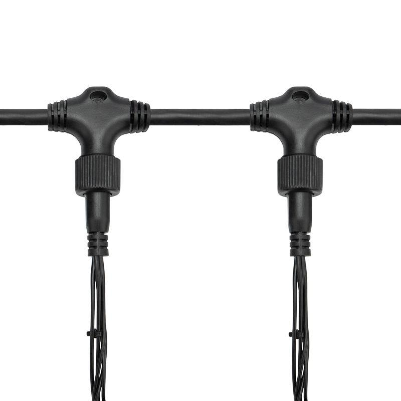  Гирлянда светодиодная "Светодиодный Дождь" 2х6м 1500LED бел. 250Вт 230В IP65 эффект водопада с контроллером провод черн. Neon-Night 235-265 фото в каталоге от BTSprom.by