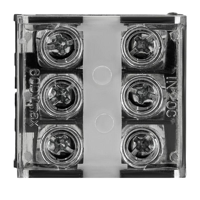  Блок зажимов клеммный БЗД 3п 4.0кв.мм 30А на DIN-рейку Rexant 11-2168 фото в каталоге от BTSprom.by