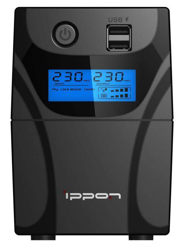 источник бесперебойного питания back power pro ii 700 420вт 700в.а черн. ippon 1030304 от BTSprom.by