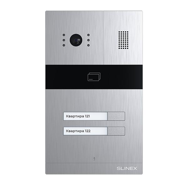 видеопанель вызывная ma-02crhd двухабонентская slinex по-00002226 от BTSprom.by