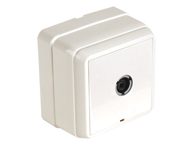 розетка тв (открытая) кремовая, bron, mutlusan 2160 170 0202 от BTSprom.by