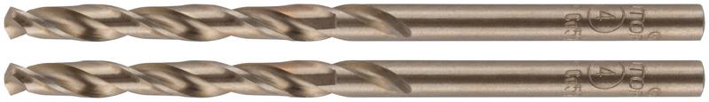  Набор сверл по металлу Profi 4х75мм с кобальтом 5проц. (уп.2шт) Cutop 48-372 фото в каталоге от BTSprom.by