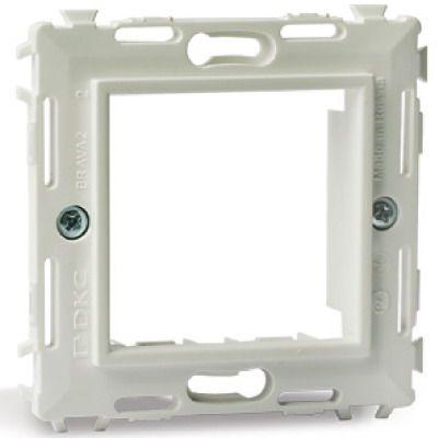 каркас 1-м 2мод. brava сл. кость ral9001 dkc 75020sl от BTSprom.by